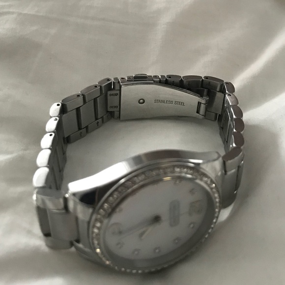 Coach Metallic Mother of Pearl watch